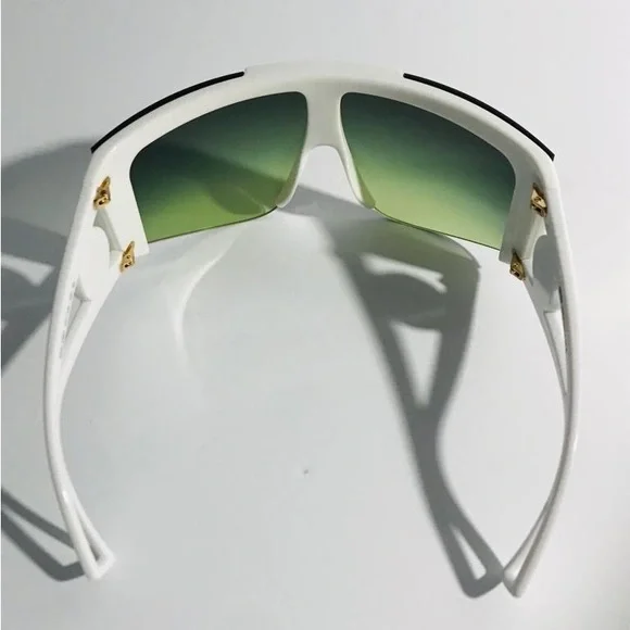 New Versace Clear Shield Ladies Sunglasses VE4393 401/1W 46 - Picture 5 of 16